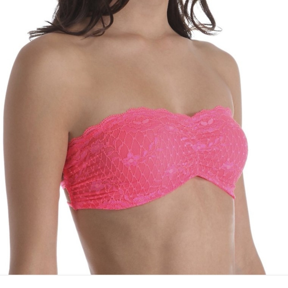 Intimately Free People Pink Lace Bandeau